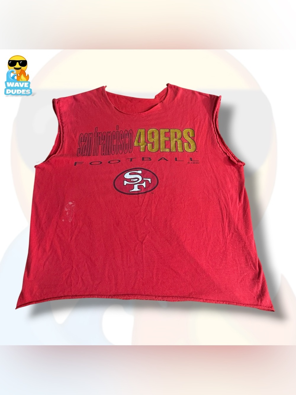 Men’s NFL 1994 San Francisco 49ers Cut Tank Top